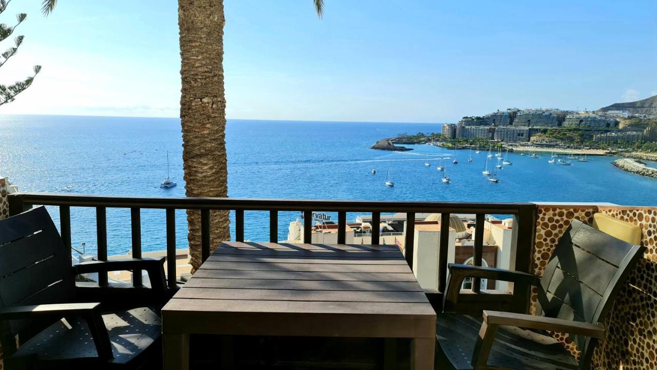 파탈라바카 Deluxe Seaview-Sunsets !Transfe-R Inc! Pool,2Aircond,2Tv65",600Mb Dishwasher,,2 Beaches,Anfi-View 아파트 외부 사진