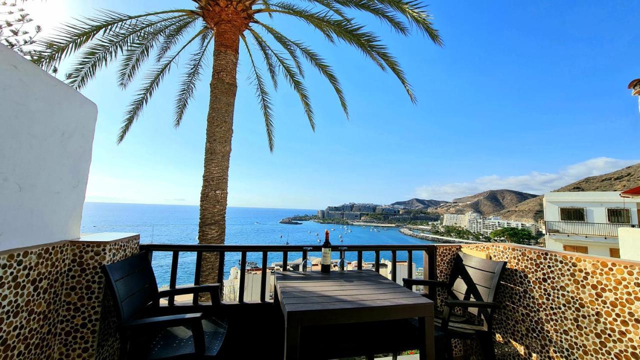 파탈라바카 Deluxe Seaview-Sunsets !Transfe-R Inc! Pool,2Aircond,2Tv65",600Mb Dishwasher,,2 Beaches,Anfi-View 아파트 외부 사진